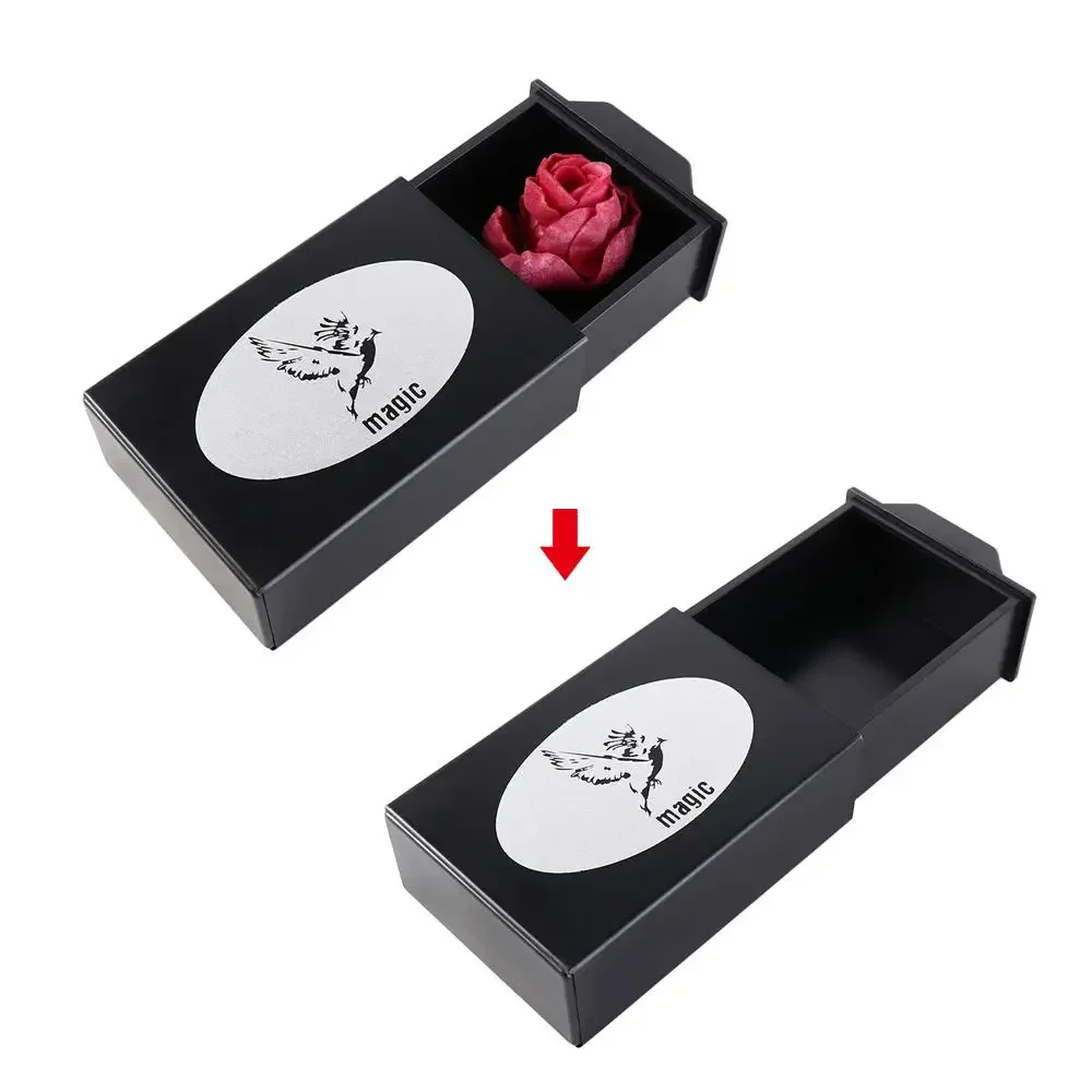 DRAWER BOX Creative Magic Black Case Vanished Box Puzzle Box Changeable Magic Tricks Toys Surprise Gift Children's Toys