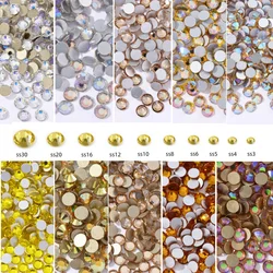 New Glitter Crystal Strass Non Hotfix muslimex Strass Nails Crystals milwauingargies For Vestidos Nail Charms Nail Art Dres