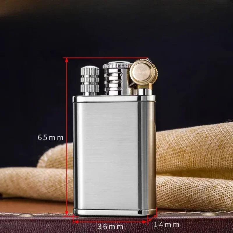 2024 CHIEF New Metal Kerosene Lighter Creative Match Windproof Lighter Smoking Accessories High end Festival Gift Small Tool