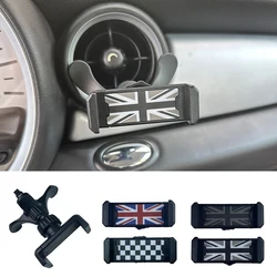 Universal Car Phone Holder Air Vent Outlet Mount Cell Phone Holder Bracket For Mini R56 R57 R58 R59 R60 R61 R55 Auto Accessories