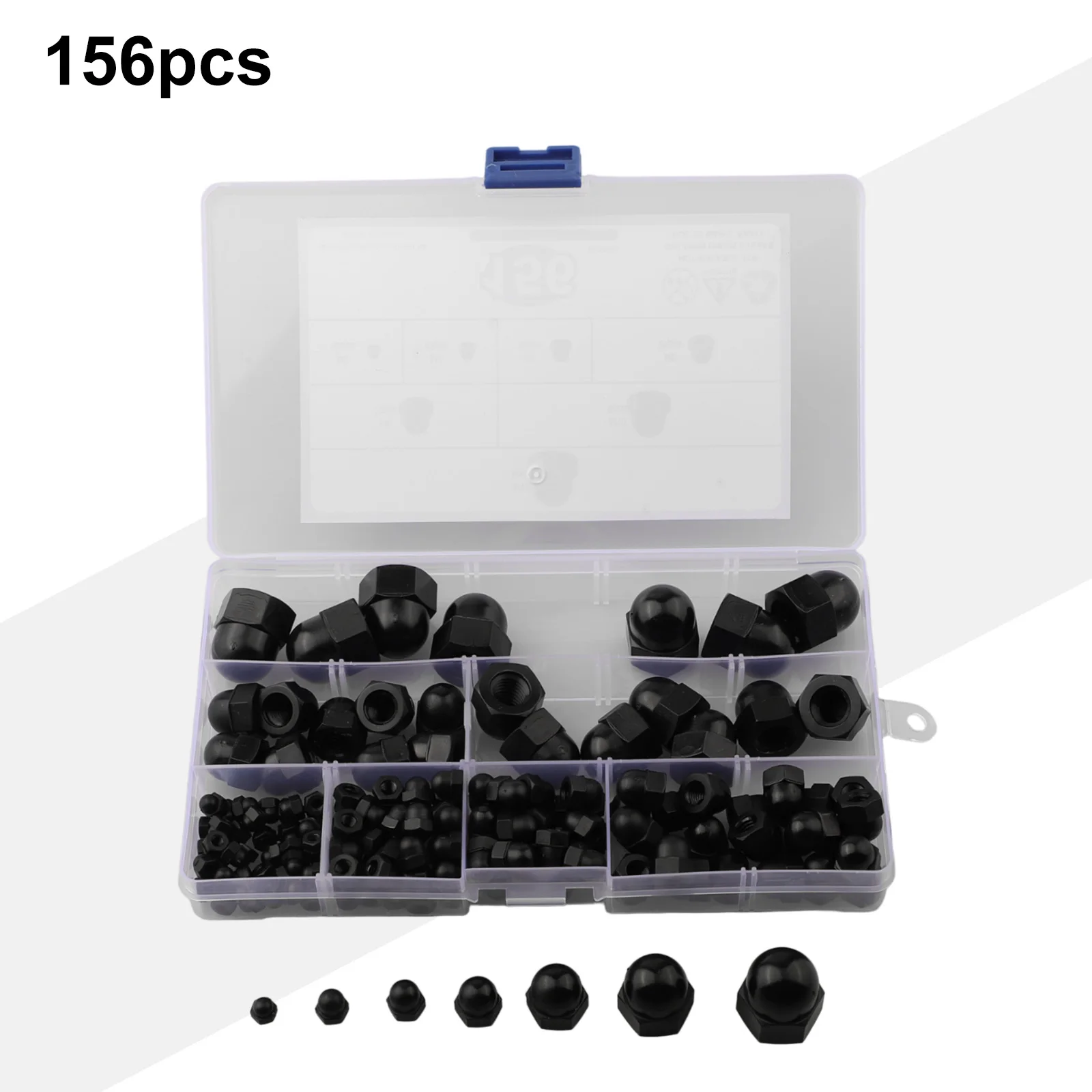 

Metric Cap Nuts Cap Nuts Set Automotive Use Diverse Assortment Easy To Store High Strength Material For Automotive Repairs