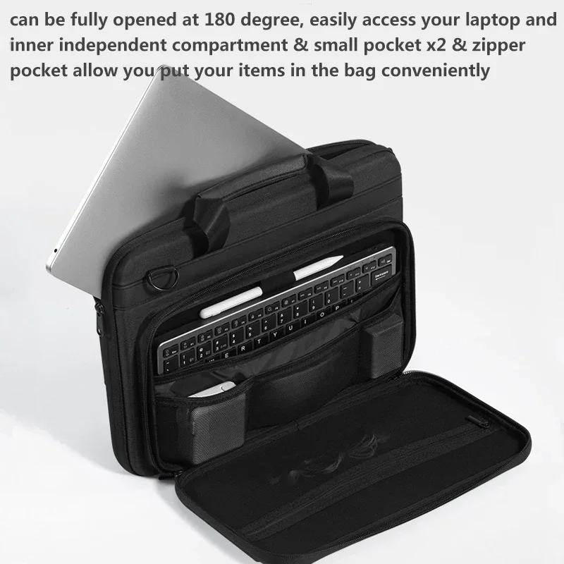 13.3 15.6 بوصة هارد شل حقيبة كتف للكمبيوتر المحمول للصدمات إيفا حمل حقيبة لماك بوك HP ديل لينوفو Asus VivoBook Surface Book