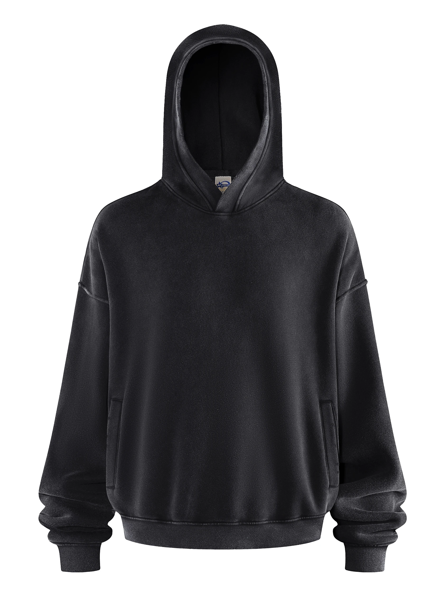 Fashion Trend American Style Casual Hooded Pullover Long Sleeve Sweatshirt Loose Retro Autumn Stylish Thickened Jacket for Men