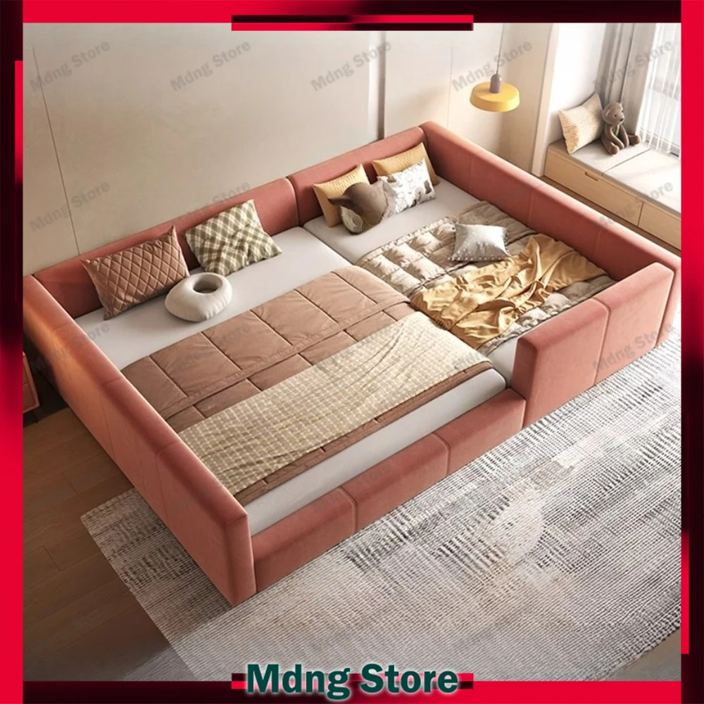 

Modern Reading Bed Bedroom Unique Girls Upholstery Double Queen Bed Lounge Nightstands Letto Matrimoniale Home Furniture