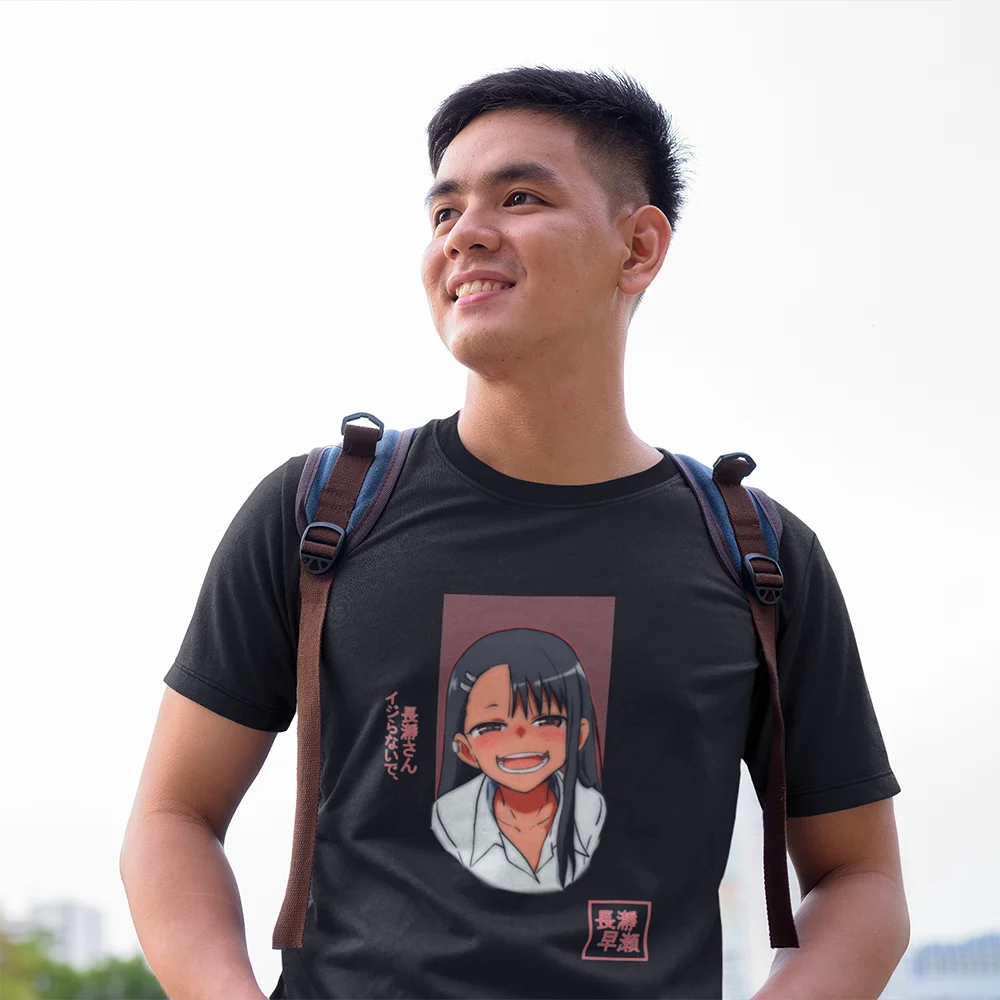 

HD-Anime Please Nagatoro Don't Bully Me Ijiranaide nagatoro san kawaii waifu anime T-shirts for men Large size printed t-shirt