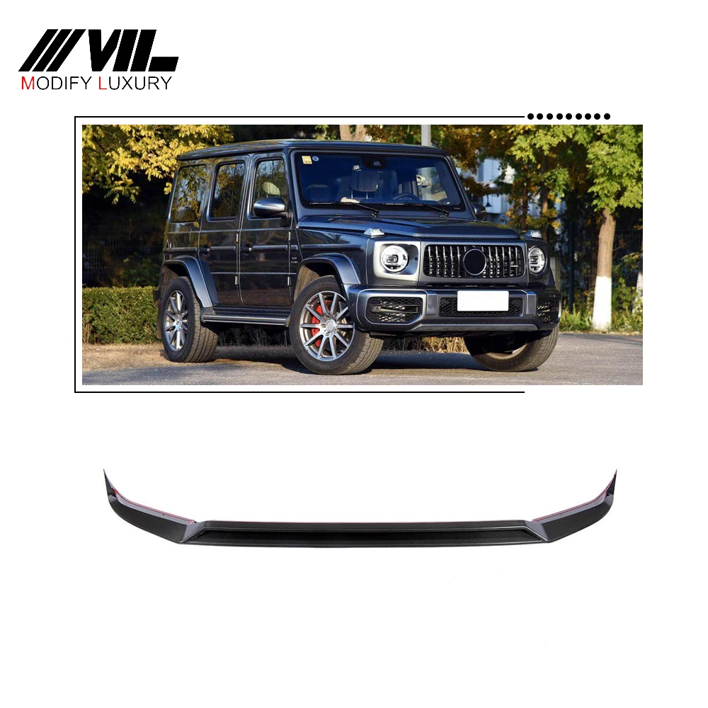 

Suitable for The JCSPORTLINE carbon fiber front bumper lip of the Mercedes-Benz G-Class AMG G63 2019