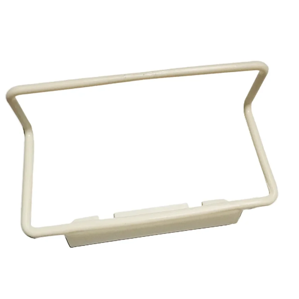 Soco-Free Punch-Free Rack De Plástico, Toalha Rag Hanging Holder, Armazenamento Multifuncional, Alta Qualidade, 19x6cm