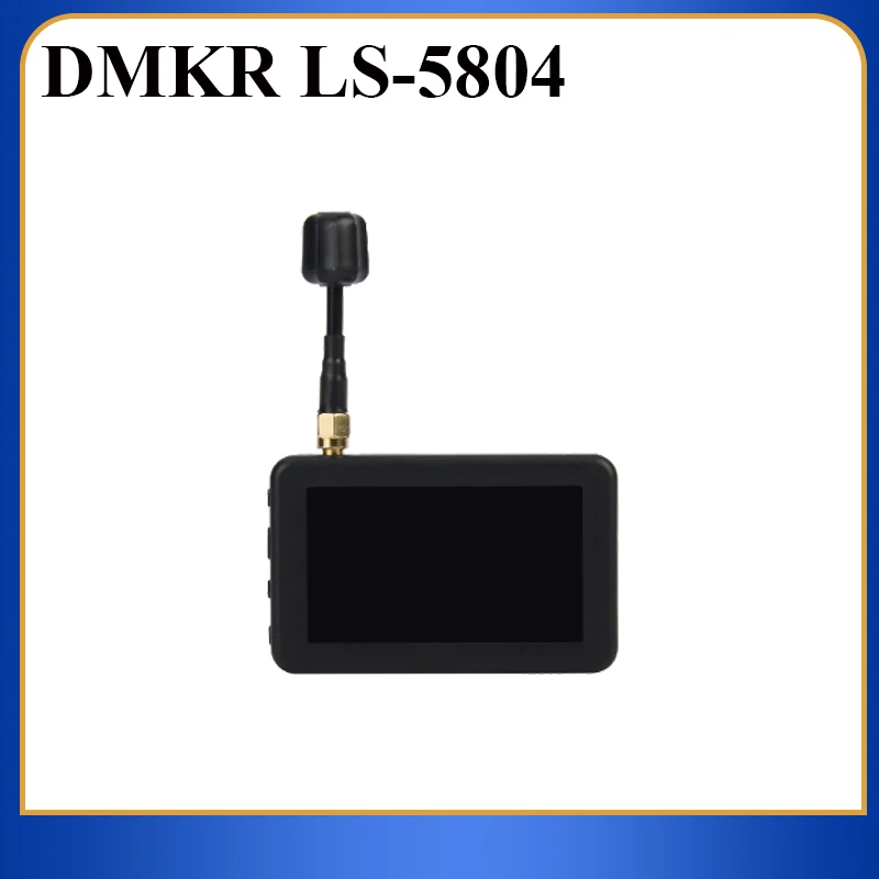 

DMKR LS-5804 Micro 3 дюйма 5,8G 40CH FPV-монитор, мини портативный дисплей 16:9 480x320, автоматический поиск, встроенная батарея для радиоуправляемого FPV-дрона