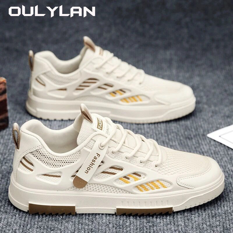 Fashion Versatile Little White Shoes New Ventilate for Men High Quality Casual Sneakers Male Non-Slip Outdoor