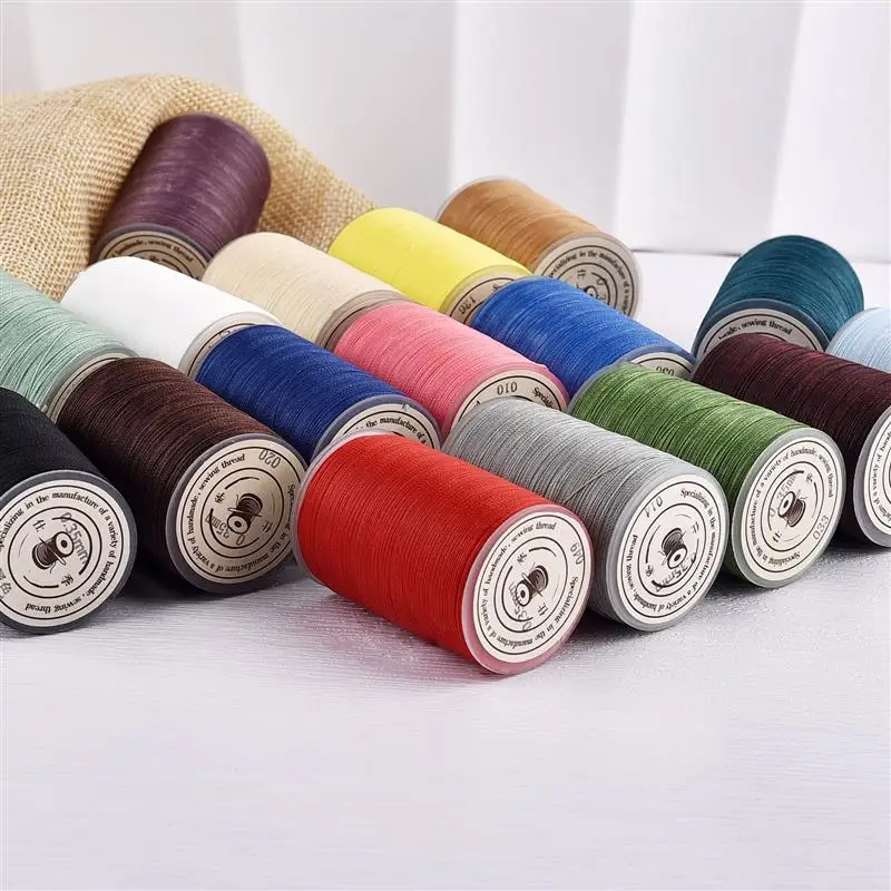 0.35mm/160m Waxed Cotton Cord Leather Line Thread String Strap Necklace Rope for Jewelry Making DIY Bracelet Supplies