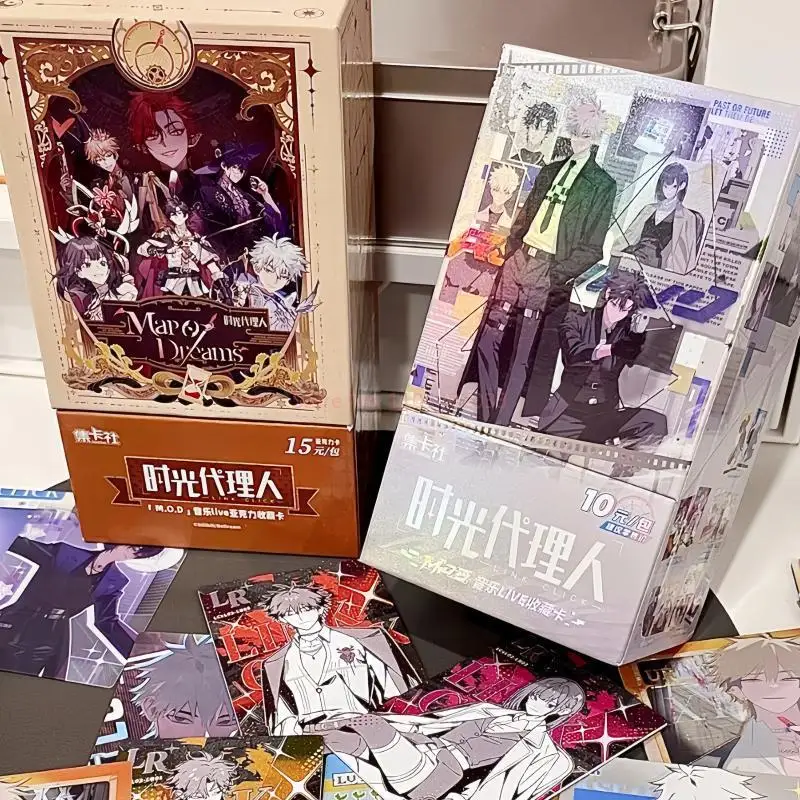 وكلاء الوقت الأصلي حزم البطاقات المباشرة للموسيقى تعرض آثار الشخصيات المثالية لعشاق الرسوم المتحركة جمع لعبة هدايا العيد #1