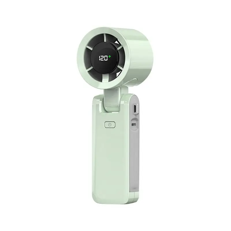 

M04K Portable Air Cooling Turbo Fan 120 Wind Speeds Adjustable Portable Turbo Fan USB Rechargeable Personal Fan For Outdoor Trav