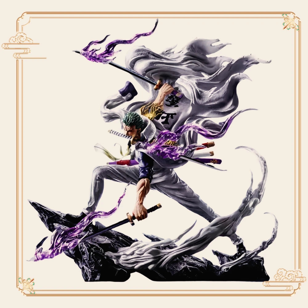 

Popular New One Piece Figurine UK Navy Solon Three Generals Edition GK High Quality Edition Anime Figurine Model Ornament Gift