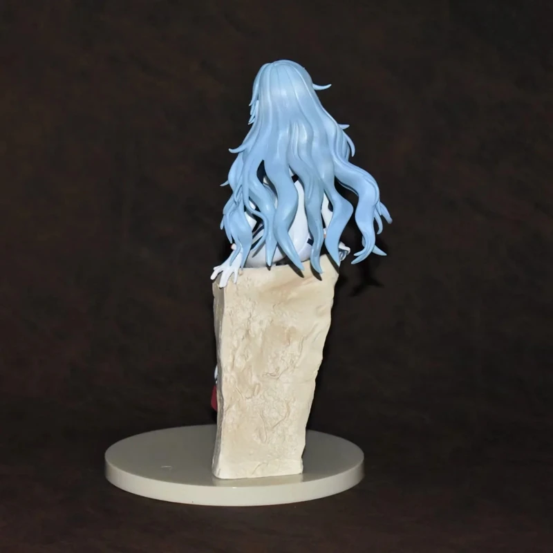 23cm Evangelion Eva Anime Figure Long Hair Ayanami Rei Sexy Girl Action Figure PVC Model Doll Classic Ornaments Toys Gifts