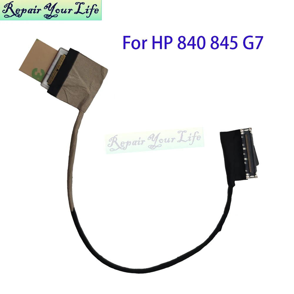 Cable flexible para pantalla LCD de ordenador portátil, para HP 840 G7 845 G7 6017B1433601 6017B1374601 FHD 250nits, Cables Flex de vídeo para pantalla de portátil, 30 pines