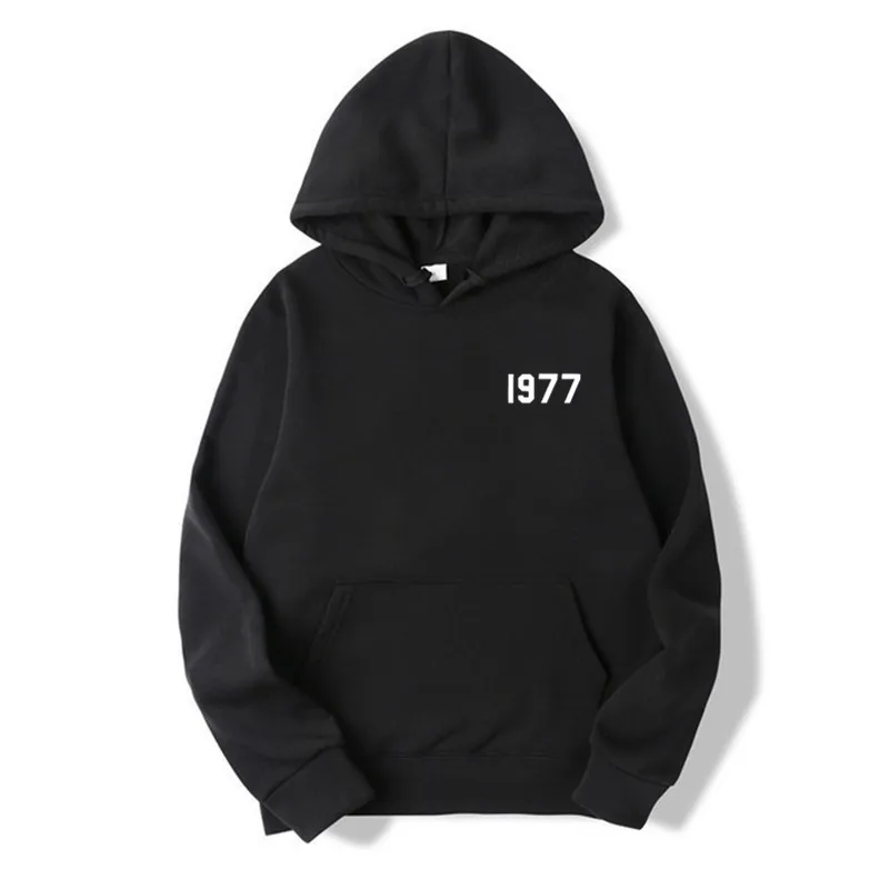 Fashion Casual 1977 Hoodies Sweatshirt Men Women Autumn Winter Hooded Hoody Hip Hop Streetwear Sweat Hoodie Top Sudadera Hombre