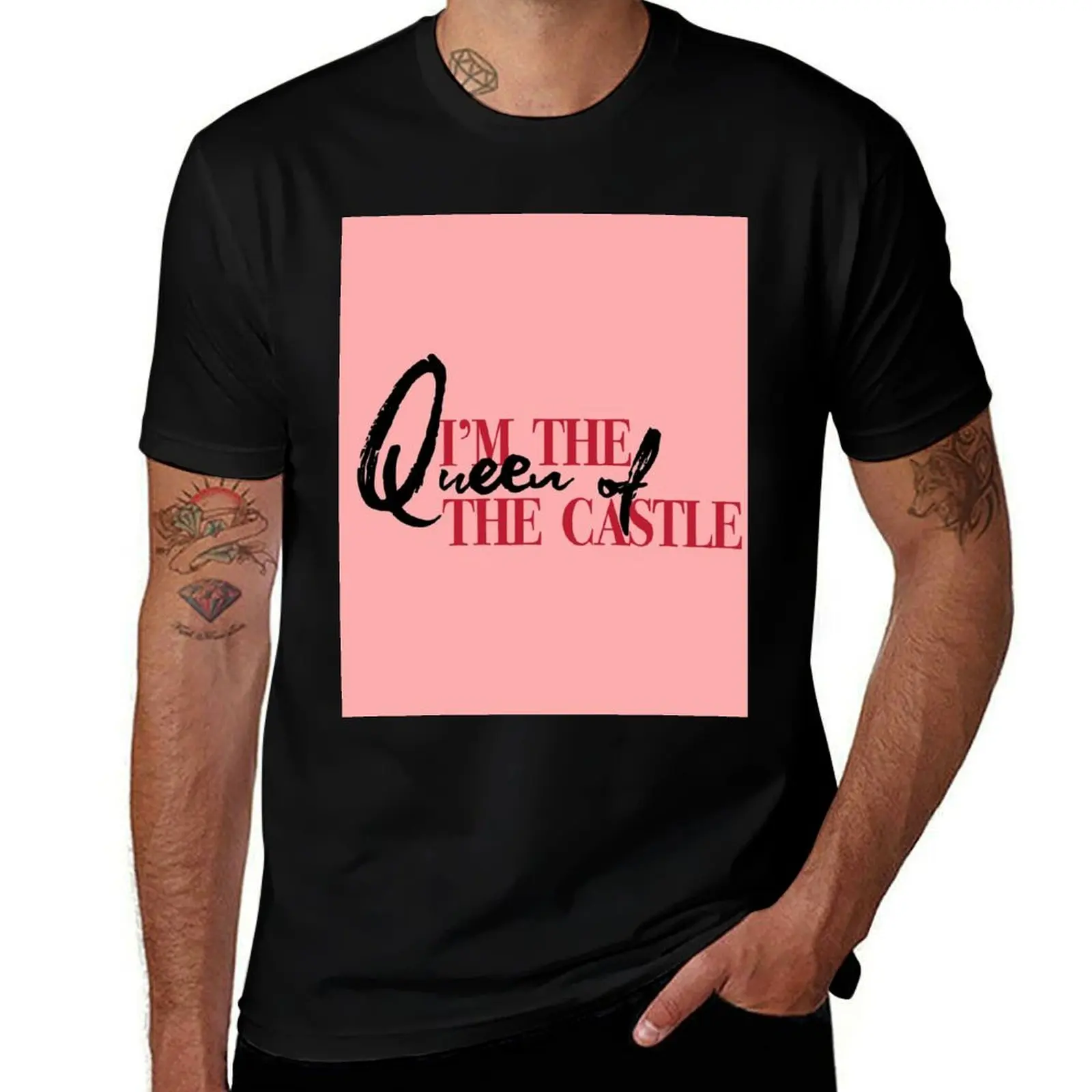 SIX - Queen of the Castle T-Shirt custom shirt man clothes heavyweight t shirts for men