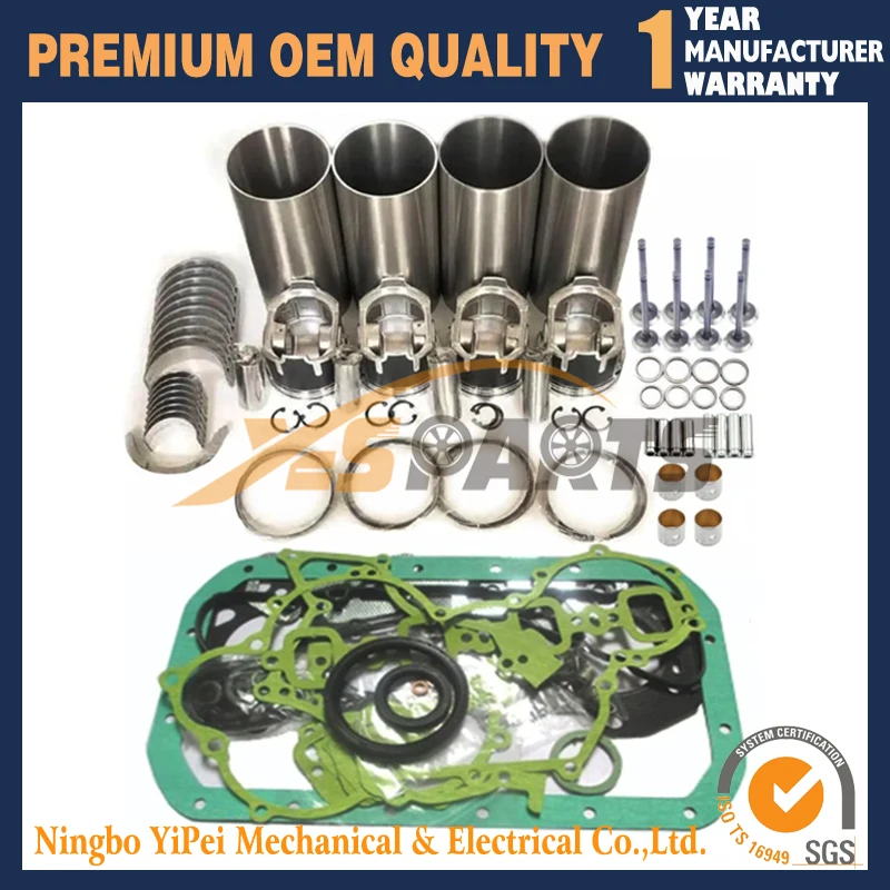 

4BD2 4BD2T Overhaul Rebuild Kit For ISUZU Engine GMC Chevy W Chevrolet 3.9L 92