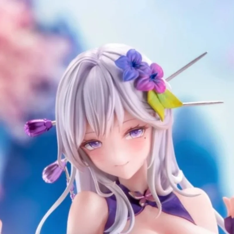 Original Siki Anim Water Saintess 1/7 Action Figure Collectible Pvc Anime Model Desktop Decoration Collection Ornaments Adults