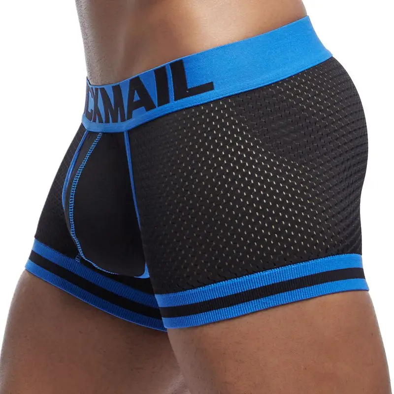 Mens Underwear Boxer Men\'s Tuck Shorts Gym Wear Panties Underpants Penis Pouch Cuecas Mascilinas Mesh Calzoncillos Slip Hombre