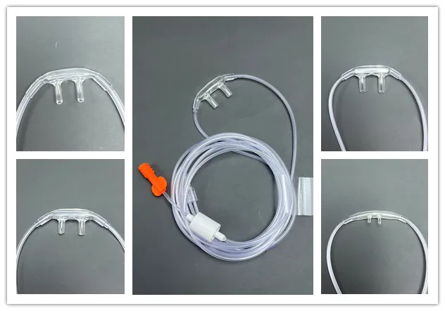 Sampling Line Nasal Cannula Compatible with Capnograph Microstream