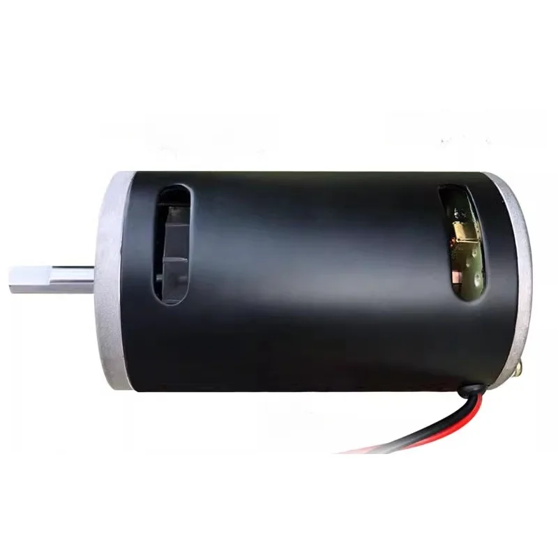 24V500W High Speed Lathe, Sand Belt Machine, Cutting Machine, Positive and Negative Rotary Bearing, DC Permanent Magnet Motor
