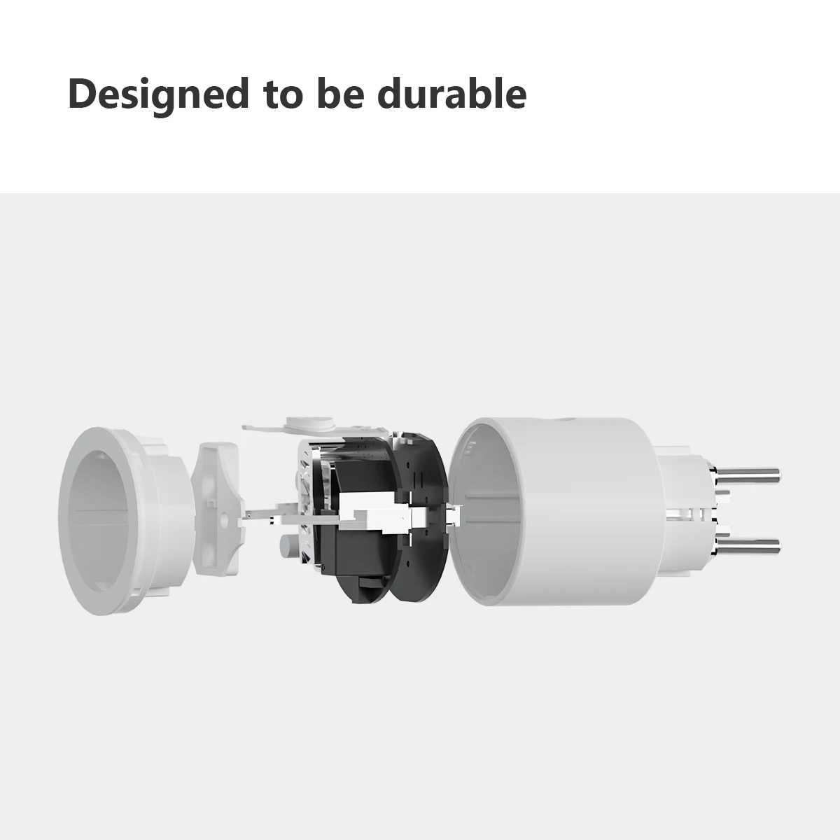 IMOU-enchufe inteligente CE1 para el hogar, adaptador de 220-240V con Control remoto por voz, 10A, asistente de Google y Alexa