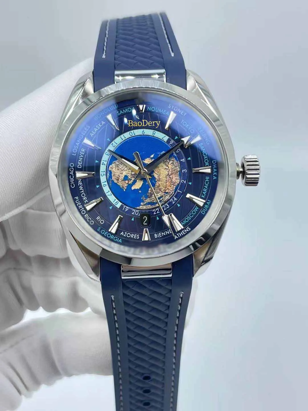 

Custom Logo41mmLuxury Men's Watch, 904 Stainless Steel and Sapphire Mirror, Mechanical Movement, Best Gift for Men