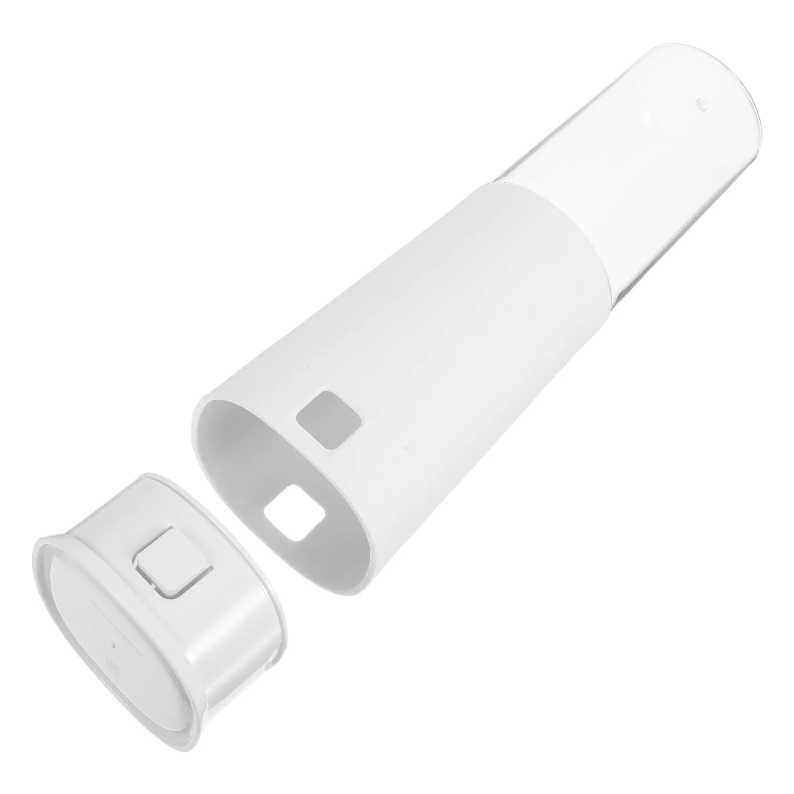 

Storage Holder with Lid Chopsticks Draining Rack Detachable Kitchen Organizer for Spoons Forks Tableware Beige