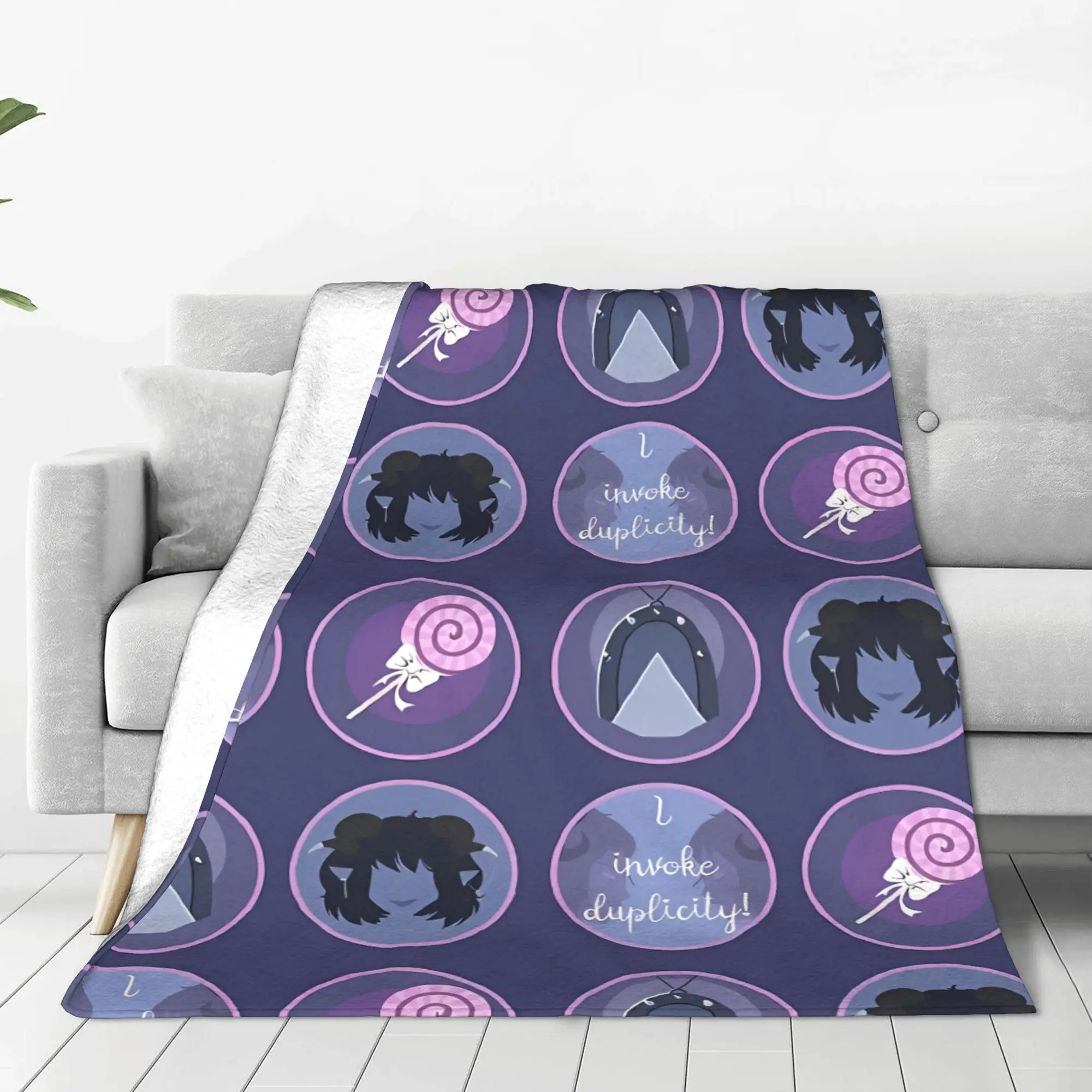 1PC Jester Collection Critical Role Home Room Decorations Winter Blankets For Adults Bedding Home Interior Sofa Knee