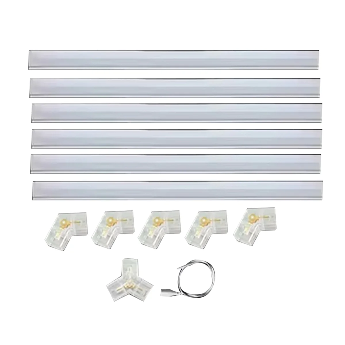 AT59 Honeycomb Led DIY Garage Light Hexagon Led Lamp Tube Barbershop Lighting for Workshop 4S Car Show Auto Body Repair Gym B