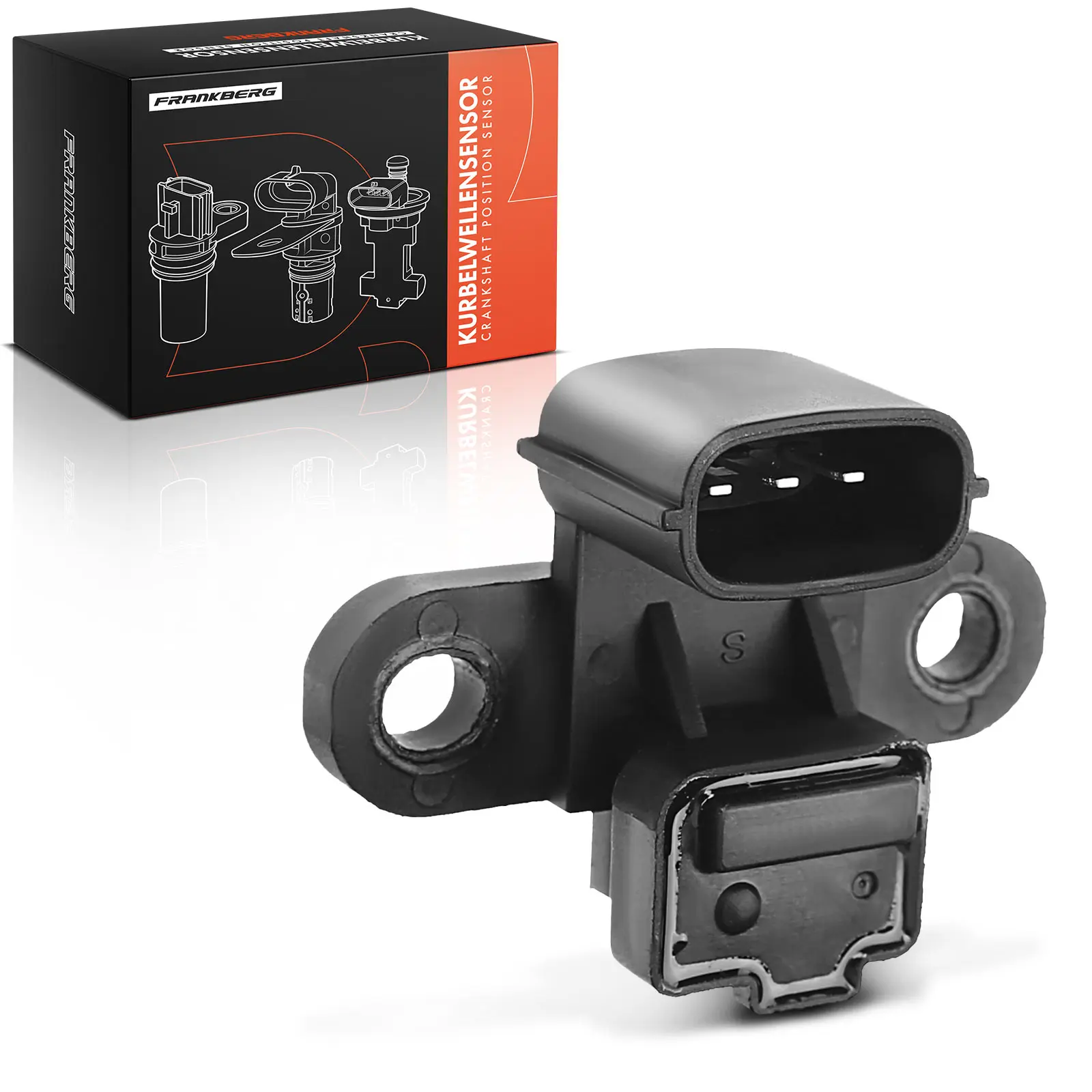 Frankberg 1x Kurbelwellensensor Impulsgeber für Mitsubishi Carisma Colt V Pajero 2000-2007 MR560132 PC527 V37720078