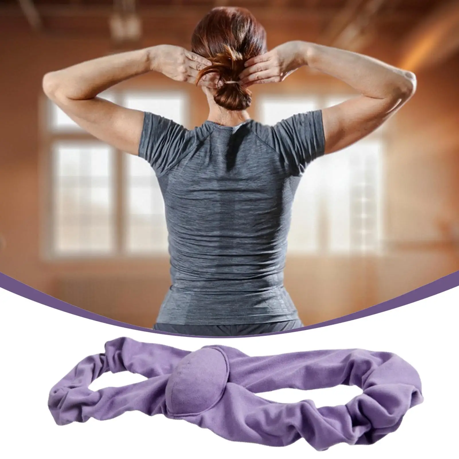 دعامة الظهر تدعم الشكل - 8 دعامة خلفية مرنة قابلة للتعديل لدعم العمل الطويل والكبار والمراهقين وطلاب الجامعات