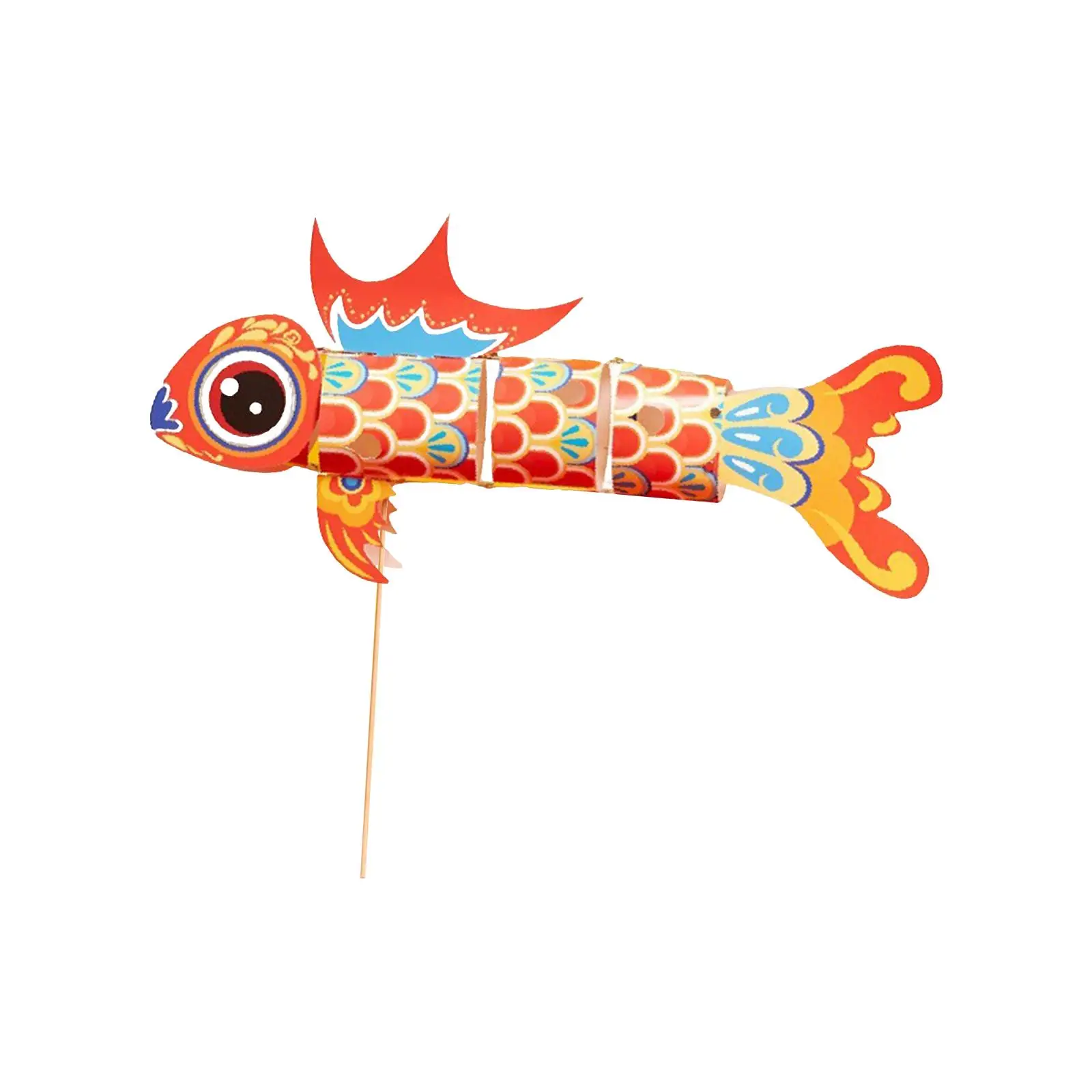 Handheld Koi Fish Lantern DIY for Chinese New Year Spring Festival Party