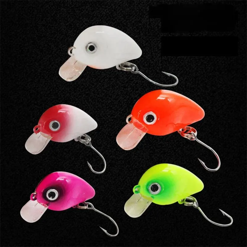 Burle Mini Crankbait 2.9cm 1.6g Minnow Fishing Lure Crank Bass Bait Wobblers Hard Crankbait Fishing Tackle