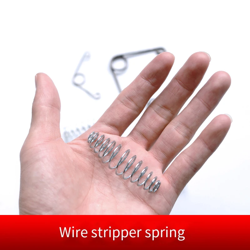 

Quality Steel Compression Spring For Pruner High Elasticity Scissors Springs Accessory 0.9-1.6mm Garden Pruning Tool Parts