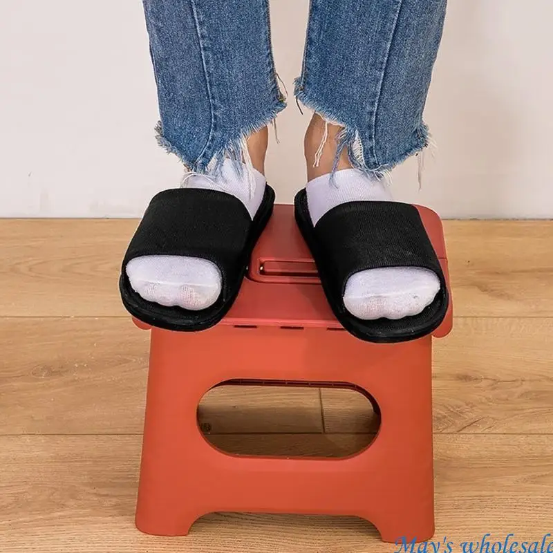 مقعد قابل للطي كرسي صغير لصيد الأسماك البلاستيك المحمولة خطوة البراز قطار المنزل في الهواء الطلق داخلي طوي طفل كرسي 448A #1