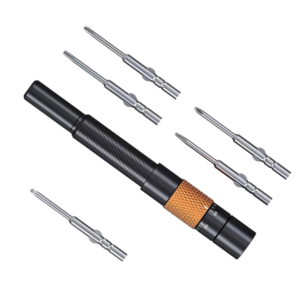 Precision Torque Screwdriver Set 0.35-0.55N.m Adjustable For Electronics Delicate Devices And Phone Fixing Tasks