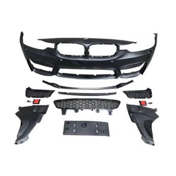 

auto body parts car accessories M3 F30 front bumper Body kit Grill W/O hole for BMW 3 series F30 M3