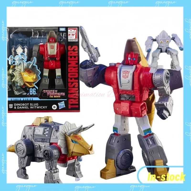 

【In-stock】Hasbro Transforming Toys SS86 Leader Level L Level Robot Dinosaur Iron Slag Triceratops Model Toy