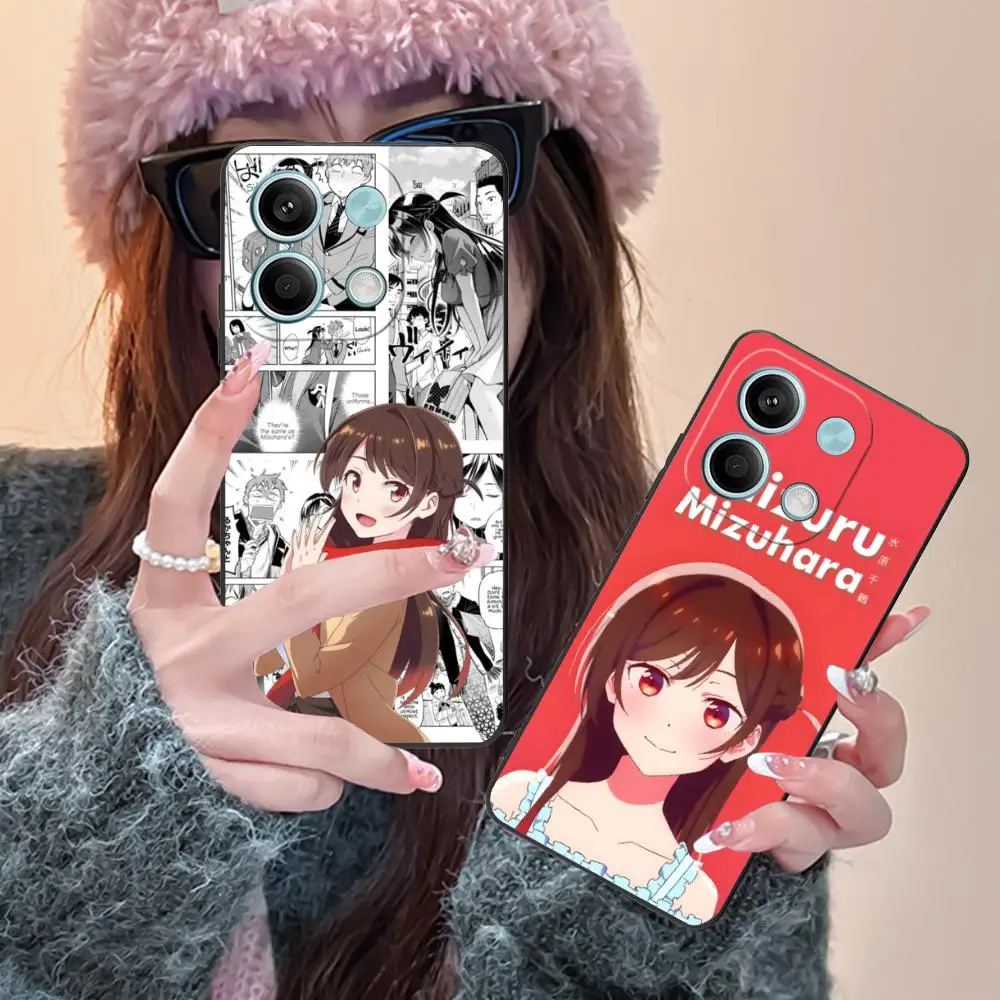 

Rent Girlfriend Chizuru Mobile Phone Case for POCO M6 M5 M4 M3 X7 X6 X5 X4 X3 F6 F5 F4 Pro GT 5G Colour Printing Cover Luxury