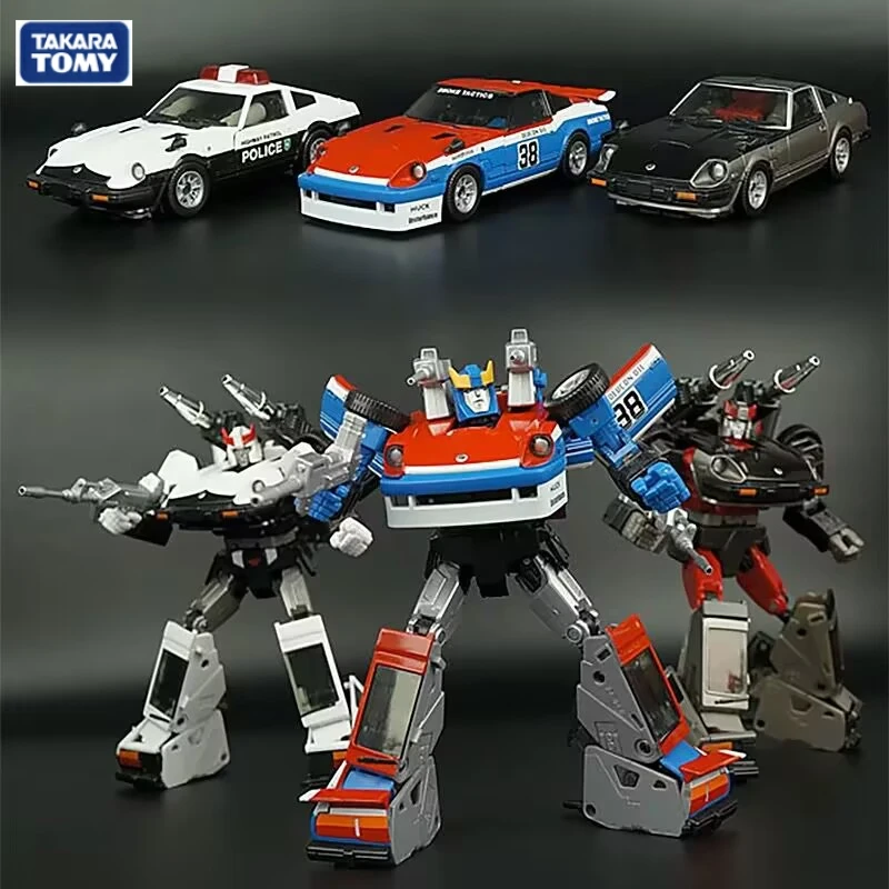 Takara Tomy Transformers Toys MP-17-18-19-20 Prowl Streak Smokescreen Wheeuack Transformers Robot Ornaments Figure Toys