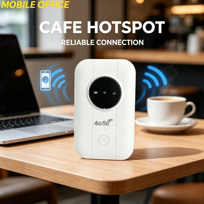 Regional adapted 4/5G hotspot hardware, 300Mbps steady speed for outdoor shooting network demand
