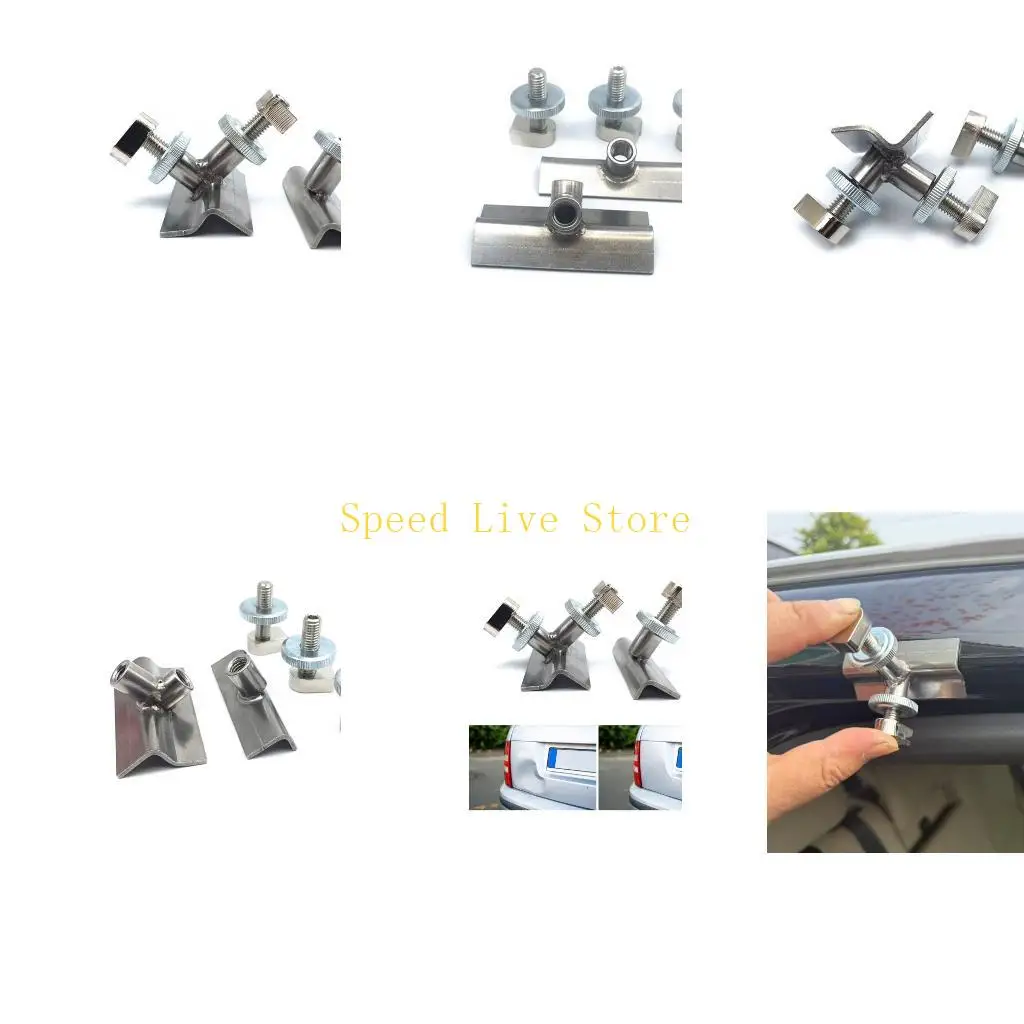 

547C 2pcs Bidirectional Dent Puller Gasket Car Dent Pull Gasket Car Repair Accessory