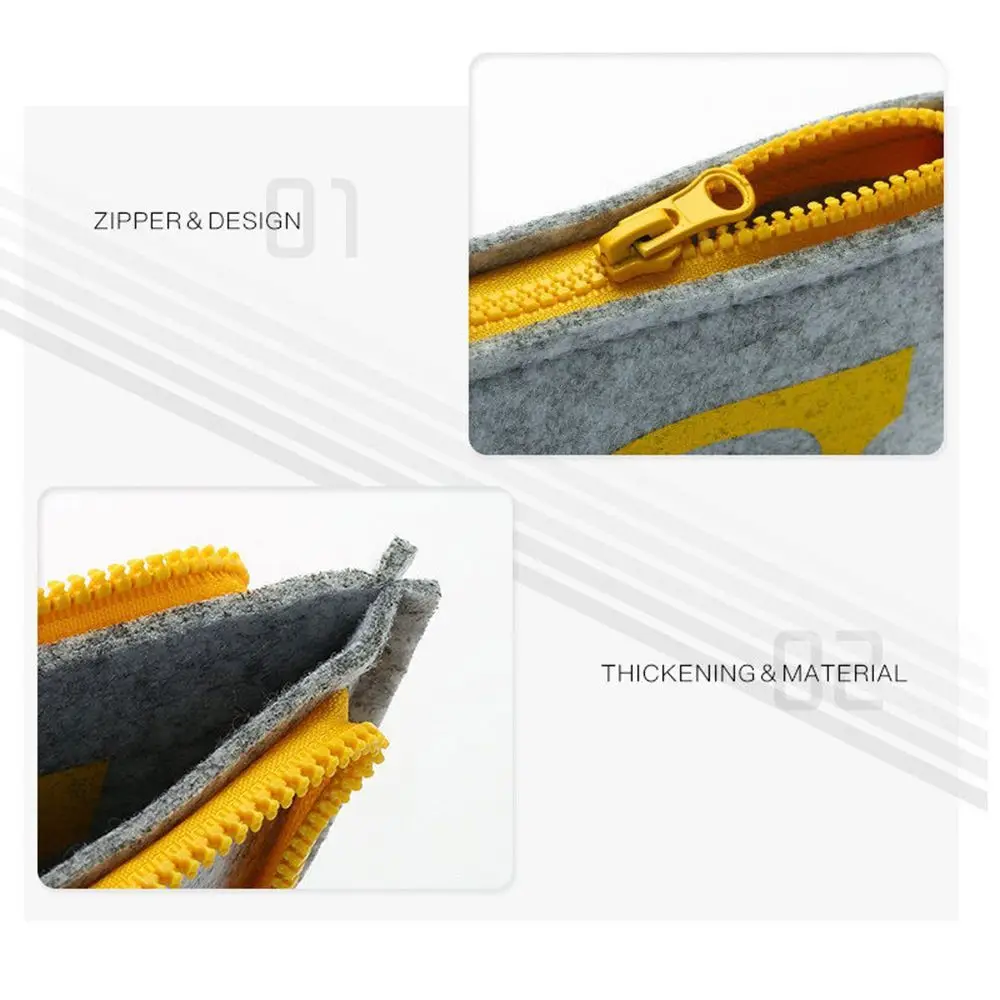 Protector Portable Storage Sunglasses Case Felt Box Eye Glasses Bag Zipper Pouch