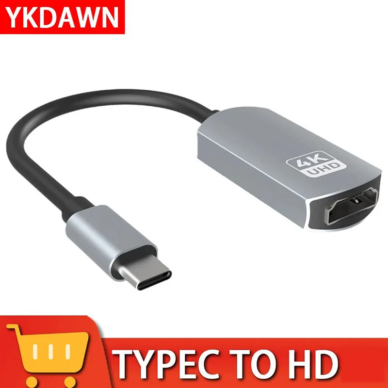 typec to HD HD 4k60hz c to hd is suitable for Apple Huawei ipad computer conversion adaptador hd Single turn HD Adapter