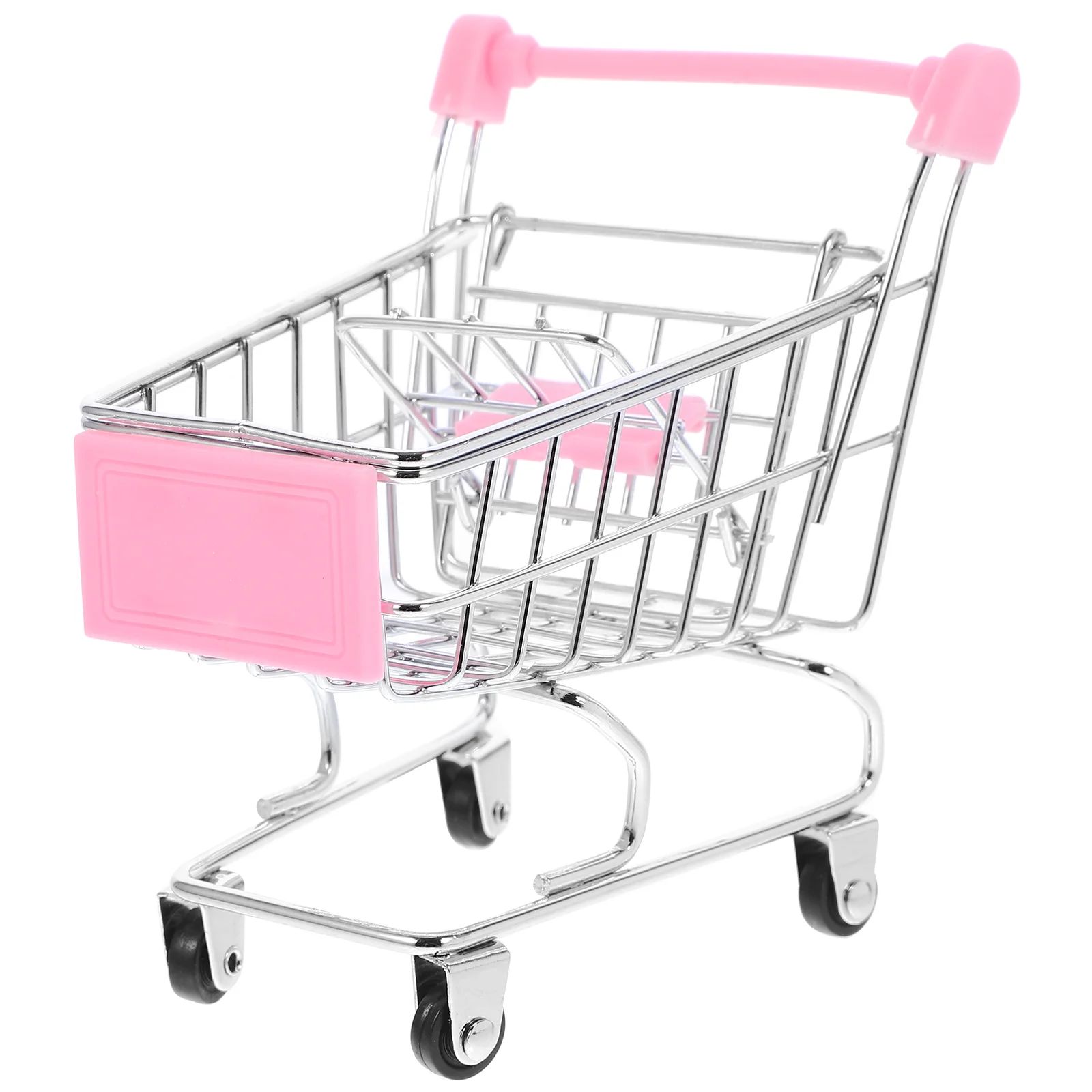 Miniature Chopping Scene Accessory Decoration Baby Children for Pretending Game Delicate Shopping Cart