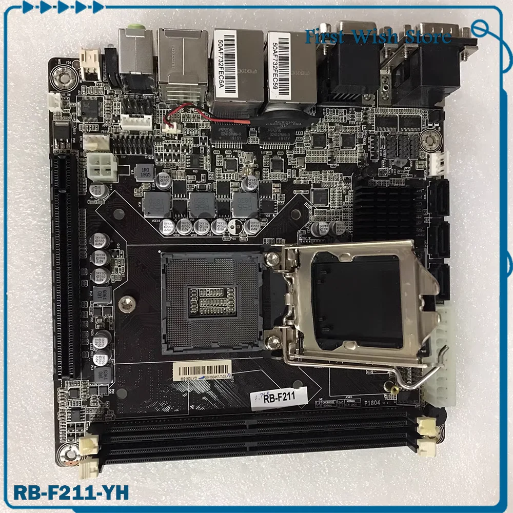 For Mini-ITX industrial motherboard Dual net-work port RB-F211-YH