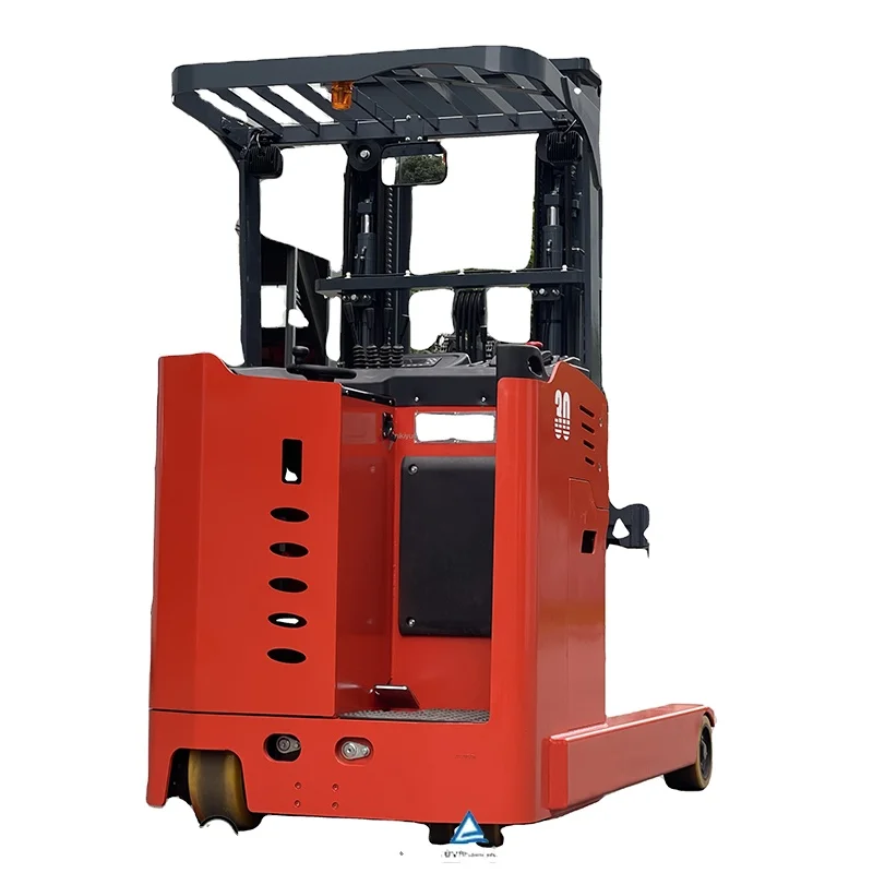 2 Ton Reach Stacker Electric Forklift for Narrow Aisle Warehouse Material Handling Professional Industrial Lift Truck Pro