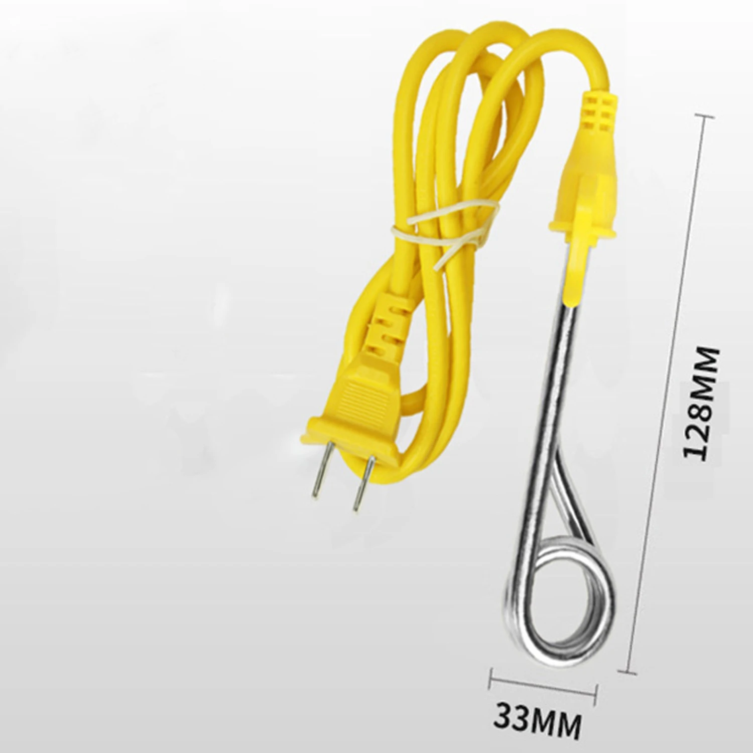 سخان مياه كهربي 600 واط الغمر عنصر التدفئة المرجل للسفر المنزل مكتب عنبر جهاز تدفئة القدمين سخان المحمولة